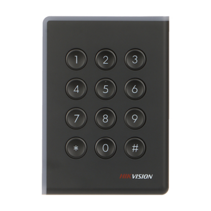 Cititor de proximitate MIFARE 13.56 MHz cu tastatura integrata -HIKVISION DS-K1108AMK [1]