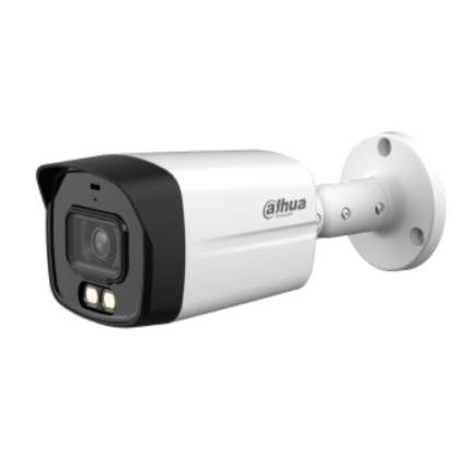 Camera de supraveghere, 5 MP, lentila 3.6 mm, IR 40 m, lumina alba, microfon - Dahua HAC-HFW1509TLM-IL-A-0360B-S2 [1]