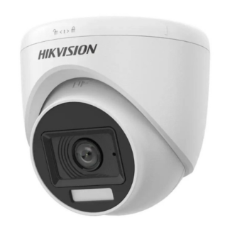 Camera de supraveghere, 2MP, lentila 2.8mm, IR 20m, WL 20m, Microfon - Hikvision DS-2CE76D0T-LPFS-2.8mm