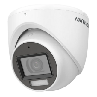 Camera supraveghere, 2MP, lentila 2.8mm, IR 30m, WL 20m, Microfon, IP67 - Hikvision DS-2CE76D0T-LMFS-2.8mm