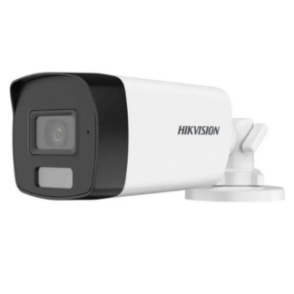 Camera de supraveghere, 2MP, lentila 2.8mm, IR 40m, WL 40m, Microfon, IP67 - Hikvision DS-2CE17D0T-LFS-2.8mm