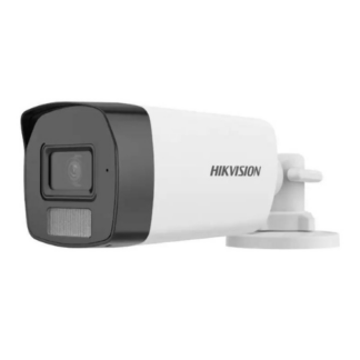 Camera de supraveghere, 5 MP, lentila 2.8mm, IR 40m, lumina alba 40m,  microfon - Hikvision DS-2CE17K0T-LFS-2.8mm