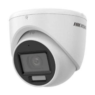 Camera de supraveghere, Dual Light, 5MP, lentila 2.8mm, IR 30m, WL 20m, Microfon - Hikvision DS-2CE76K0T-LMFS-2.8mm