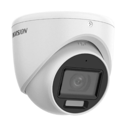 Camera de supraveghere, Dual Light, 5MP, lentila 2.8mm, IR 30m, WL 20m, Microfon - Hikvision DS-2CE76K0T-LMFS-2.8mm [1]