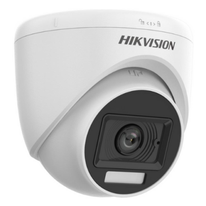 Camera de supraveghere Dual Light 5MP, lentila 2.8mm, IR 20m, WL 20m, Microfon - Hikvision - DS-2CE76K0T-LPFS-2.8mm [1]