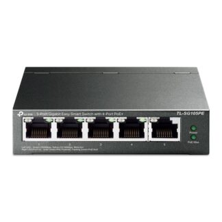 Switch-uri POE - Switch TP-Link 5 porturi Gigabit POE 10Gbps - TL-SG105PE