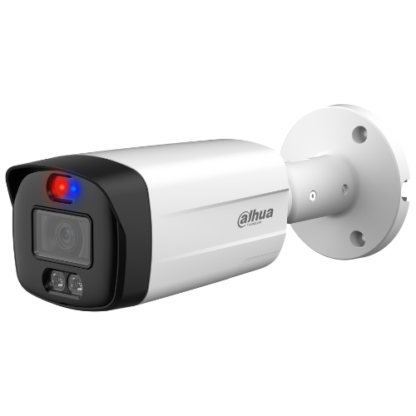 Camera analog Smart Dual Light, 5MP, alarma, lentila 3.6mm, microfon, IR 40m, WL 40m - Dahua HAC-ME1509TH-A-PV-0360B-S2 [1]