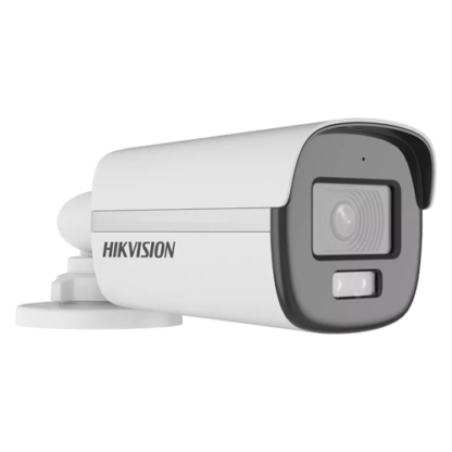 Camera supraveghere, Dual Light, 2MP, lentila 2.8mm, IR 40m, WL 40m, ColorVu, microfon - Hikvision DS-2CE12DF0T-LFS-2.8mm [1]