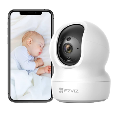 Camera supraveghere IP WI-Fi Pan Tilt, Full HD 1080P, Audio bidirectional, SDcard - EZVIZ CS-H6c-FHD [1]