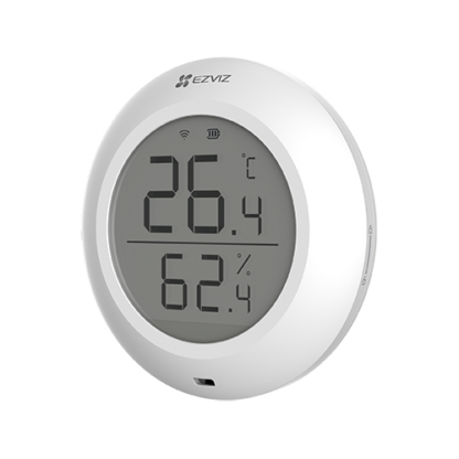 Senzor de temperatura si umiditate Smart Home EZVIZ, afisaj 1.8 inch, comunicare Wireless ZigBee CS-T51C [1]