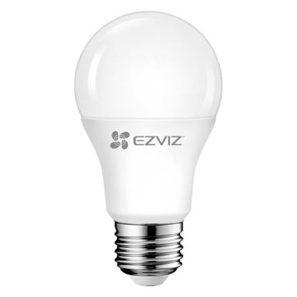 Bec LED inteligent EZVIZ Wi-Fi E27 806 lmn lumina calda 2700K ajustabila CS-HAL-LB1-LWAW [1]