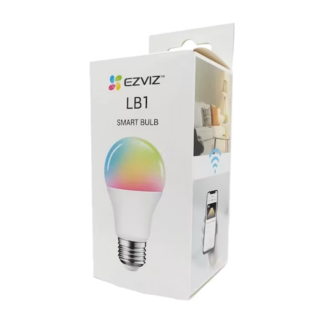 Detectie efractie - Bec LED RGB inteligent EZVIZ Wi-Fi E27 806 lmn 2700~6500K ajustabila CS-HAL-LB1-LCAW
