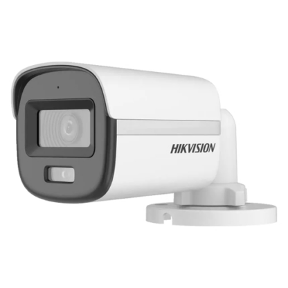 Camera supraveghere ColorVu Dual Light  Analog 5 Megapixeli, lentila 2.8mm, IR 20m, lumina alba 20m, Microfon, IP67 - HIKVISION DS-2CE10KF0T-LFS-2.8mm [1]