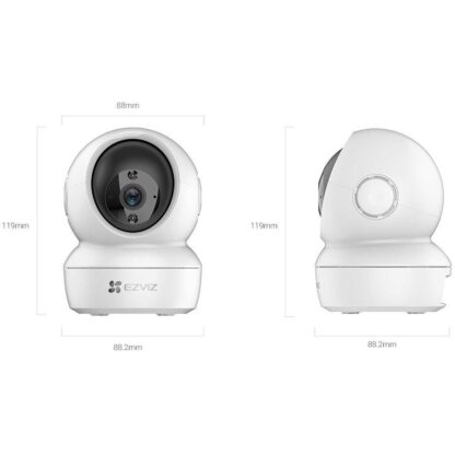 Camera supraveghere EZVIZ WiFi 2MP IR 10m lentila 4mm Pan Tilt - CS-H6C-R101-1G2WF [1]