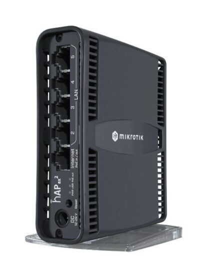 Switch hAP ax²: Quad-core ARM și Suport Wi-Fi 6 pentru Performanță Wireless de Excepție MikroTik  C52IG-5HAXD2HAXDTC [1]