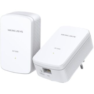 Kit adaptoare Powerline Mercusys cu HomePlug AV2 Port Ethernet Gigabit - MP500 KIT