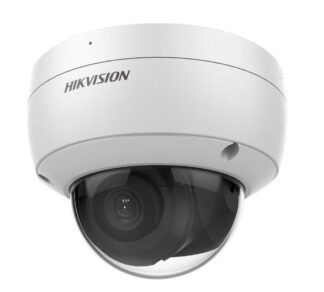 Camera supraveghere  IP Hikvision AcuSense DarkFighter lentilă 2.8 mm, 4 MP, PoE, IR 30M slot card, microfon  Hikvision DS-2CD2146G2H-ISU