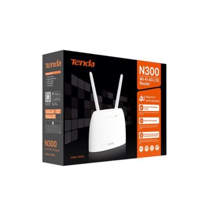 Router wireless single-band 3G/4G Tenda 4G06C, 2.4 GHZ, 300 Mbps, slot card SIM [1]