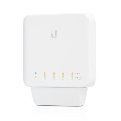 Switch 5 porturi PoE, 46W, indicator LED, Ubiquiti USW-FLEX [1]