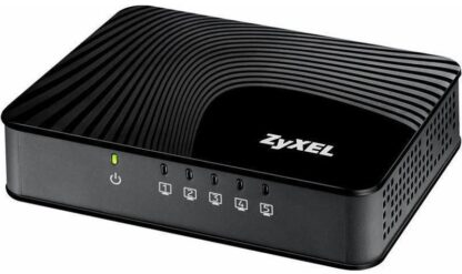 Switch 5 porturi, 10/100/1000 Mbps, Negru ZYXEL GS-105SV2-EU0101F [1]