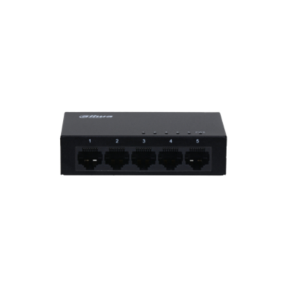 Switch Gigabit Ethernet cu 5 Porturi 1000 Mbps, 2K MAC, Fara management Dahua PFS3005-5GT-L-V2 [1]