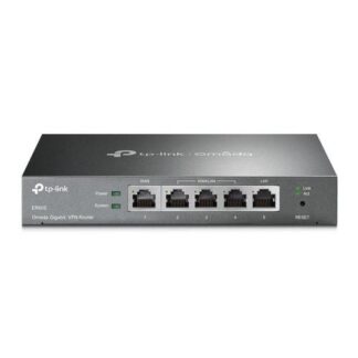 Routere - Router TP-Link 3 porturi Gigabit VPN Omada 1 port LAN 1 port WAN 940Mbps - ER605