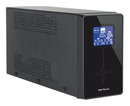 UPS Serioux cu 4 prize 1200VA 720W LCD - SRXU-LCD1200LI [1]