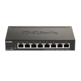 Switch 8 porturi 16 Gbps cu management D-Link DGS-1100-08V2