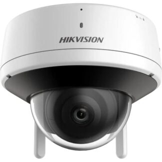 Cameră supraveghere AcuSense IP WIFI 4 Megapixeli lentilă 2.8mm Infraroșu 30m Microfon și Difuzor Slot Card  Hikvision DS-2CV2146G0-IDW2