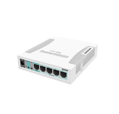 Switch 5 porturi Gigabit PoE  Mikrotik RB260GS [1]