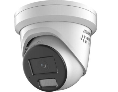 Cameră supraveghere IP ColorVu cu lumină stroboscopică și avertizare sonoră Dome 4 Megapixeli Lentilă 4mm Lumină Albă 30m Hikvision DS-2CD2347G2LSUSL4 [1]