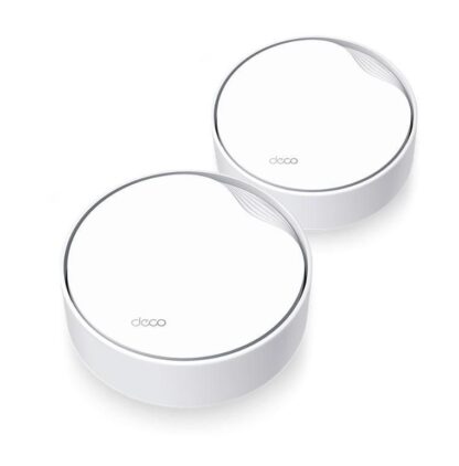 Sistem Mesh WiFi Dual-Band WiFi 6 control parental si vocal acoperire completa pentru casa TP-Link - DECO X50-POE(2PK) [1]