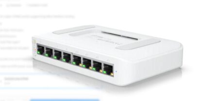 Switch 8 porturi UniFi 8 Gbps 4 porturi PoE cu management Ubiquiti - USW-LITE-8-POE [1]