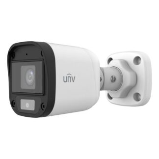 Camere supraveghere Analog - Camera supraveghere UNV 2MP WL 20m lentila 2.8mm microfon ColorHunter - UAC-B112-AF28-W