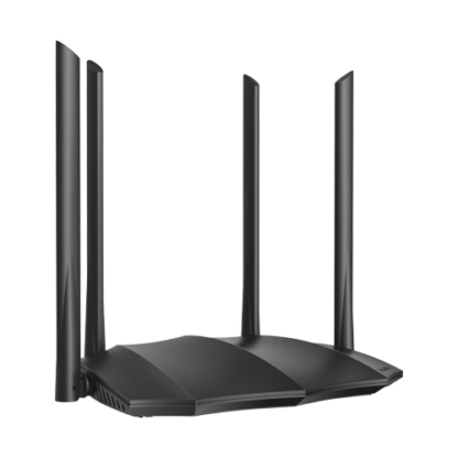 Router WiFi 5 (802.11ac) DualBand 2.4/5GHz, 300+867Mbps, 4x6dBi, 4 porturi Gigabit - TENDA TND-AC8 [1]