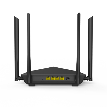 Router WiFi 5 (802.11ac) DualBand 2.4/5GHz, 300+867Mbps, 4x6dBi, 4 porturi Gigabit - TENDA TND-AC10-V30 [1]