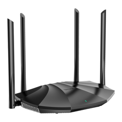 Router WiFi 6, DualBand 2.4Ghz/5GHz 300+1201Mbps, 4x6dBi, 4 porturi Gigabit - TENDA TND-TX2 [1]