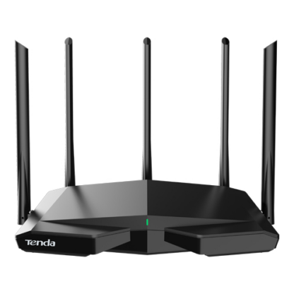 Router Wi-Fi 6e, AX5700 TriBand 2.4/5GHz/6GHz, 861+2402+2402 Mbps, 5x6dBi, 4 x Gigabit - TENDA TND-RX27-PRO [1]