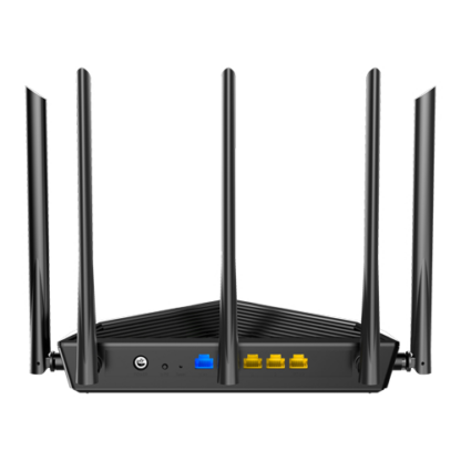 Router Wi-Fi 6e, AX5700 TriBand 2.4/5GHz/6GHz, 861+2402+2402 Mbps,  5x6dBi, 4 x Gigabit - TENDA TND-TX27-PRO [1]