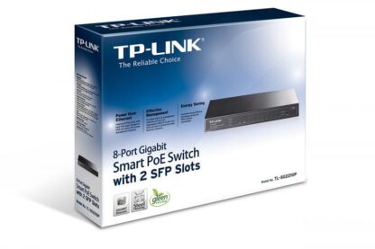 Switch Smart Jetstream 8 porturi PoE+ 2 sloturi SFP TP-Link - TL-SG2210P [1]