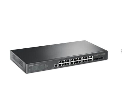 Switch Jetstream cu management 24 porturi gigabit suport UPS Power Supply TP-Link - TL-SG3428X-UPS [1]