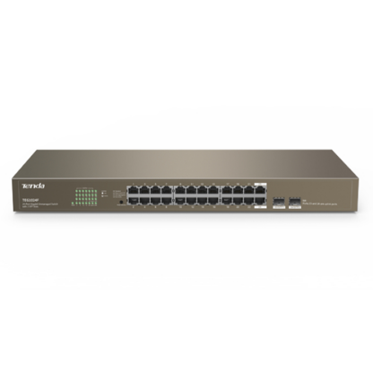 Switch 24 porturi Gigabit, 2 porturi SFP Gigabit - TENDA TND-TEG1024F [1]