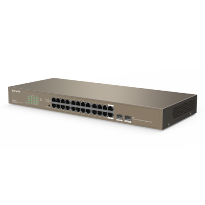 Switch 24 porturi Gigabit, 2 porturi SFP Gigabit - TENDA TND-TEG1024F [1]