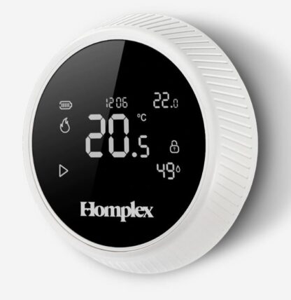 Termostat ambiental WiFi programabil inteligent Homplex NX1-Alb [1]