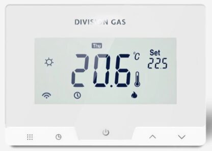 Termostat ambiental pentru centrala WiFi programabil afisaj digital Homplex 19 - DG19WifiWhite [1]