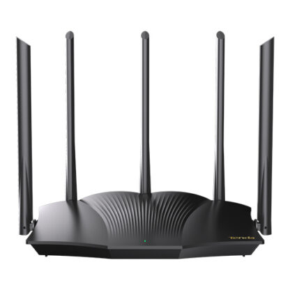 Router Wi-Fi 6, Dual band 2.4/5GHz, 574+2402 Mbps, 5x6dBi, 4 x Gigabit  - TENDA TND-RX12-PRO [1]