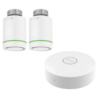 Kit sistem alarma - Kit Home Gateway Smart Home + 2x Termostat inteligent comunicare wireless ZigBee Ezviz - CS-T55-A3-A(kit)