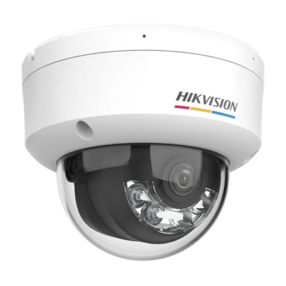 Camera supraveghere IP, ColorVu, Dual Light, 6MP, lentila 2.8mm, IR 30m, WL 30m, Mic, PoE, IK08 - HIKVISION DS-2CD1167G2H-LIU [1]