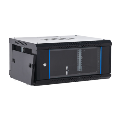 Rack perete 4U 19'' 600x450, negru, seria economica - ASYTECH Networking ASY-4U-6045WL [1]