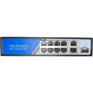 Switch PoE 8x10/100/1000, 2x10/100/1000, 1xSFP 125W - BestNPS NPS0802G1SFPN